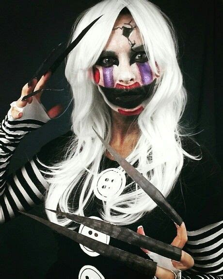 FNAF Puppet Master Costume and Makeup. Fun makeup I did for Halloween ...