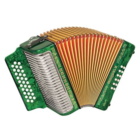 Hohner Corona II Classic, Key of "GCF" Diatonic ACC Accordion - Walmart.com - Walmart.com