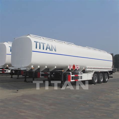 3 Axles 55,000 liters fuel tanker trailer manufacturers fuel tank truck ...