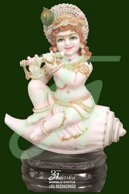 Marble Krishna Statue For Temple