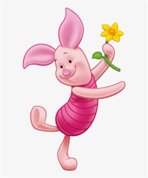 Clip Arts Related To - Piglet Winnie The Pooh Characters Transparent ...