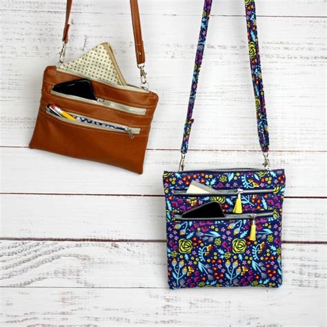 Zippy Crossbody Bags Instant Download | Bags, Crossbody bag, Bag patterns to sew