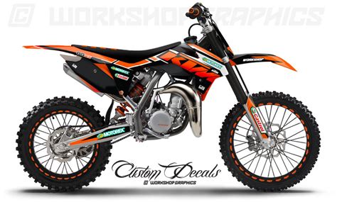 KTM 85 SX Moto - Graphics Kit - Workshop Graphics