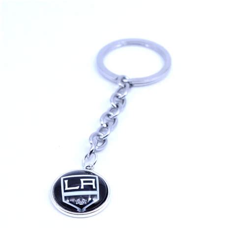 Ice Hockey Keychain NHL Los Angeles Kings Charm Key Chain Car Keyring ...