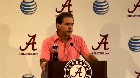 Nick saban press conference - tewsstick