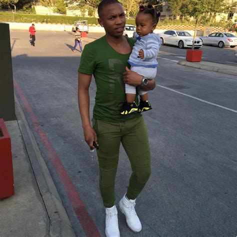 Checkout 5 Cute Photos Of Andile Jali Spending Time With His Daughter