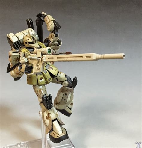 Custom Build: RG x HG 1/144 Zaku Sniper - Gundam Kits Collection News and Reviews