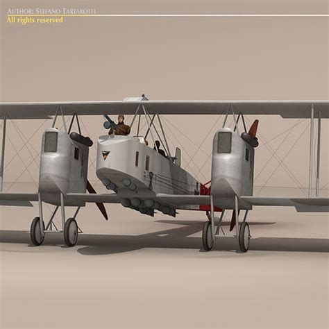 Gotha G IV Bomber 3D model | CGTrader