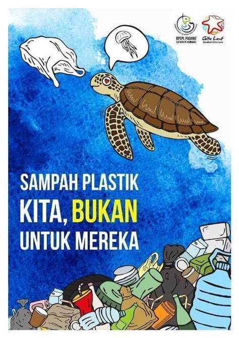 Poster kendalikan sampah plastik