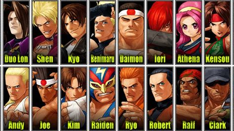 Here's Your King Of Fighters XII Roster