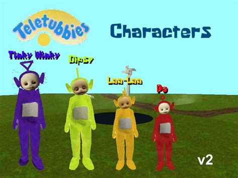 Teletubbies Names And Pictures