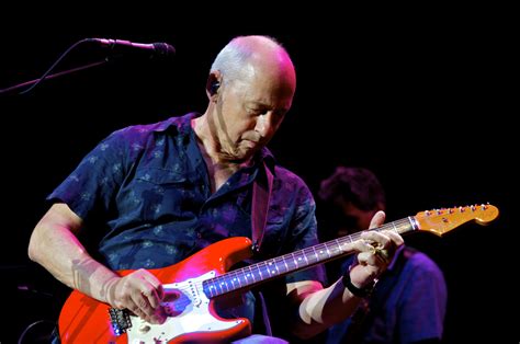 Mark Knopfler Performs in Concert in Madrid
