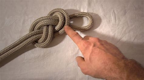 Climbing Tools: How To Tie A Figure 8 On A Bight - YouTube