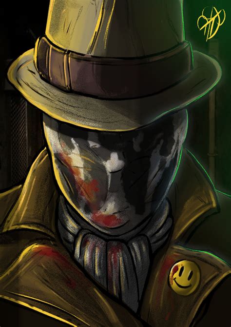 ArtStation - Fan Art Rorschach Watchmen