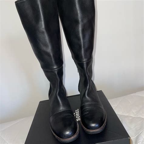 Sorel Emelie Tall Black Boots - Gem