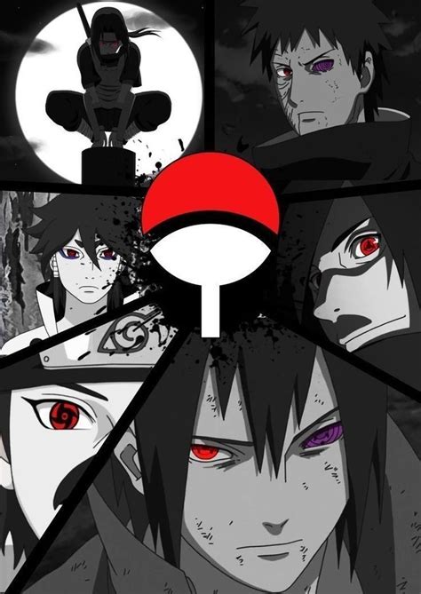 Uchiha-Clan #uchiha | Fond d'ecran dessin, Fond d'écran téléphone manga, Dessin naruto