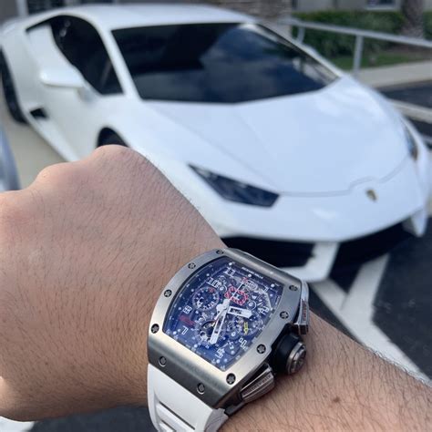 Used Rolex "Richard Mille Cost a Lambo" - RM011-FM Felipe Massa