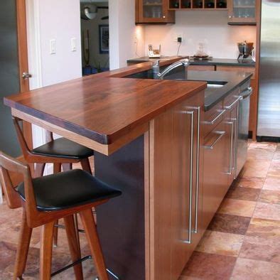 Bar Top Design Kitchen Island Cart With Seating, Kitchen Island With Sink, Modern Kitchen Sinks ...