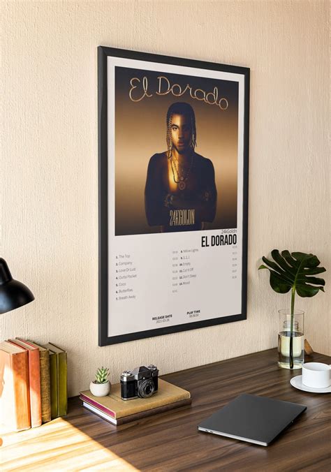 24kgoldn El Dorado Album Cover Poster for Wall Art Home - Etsy Australia