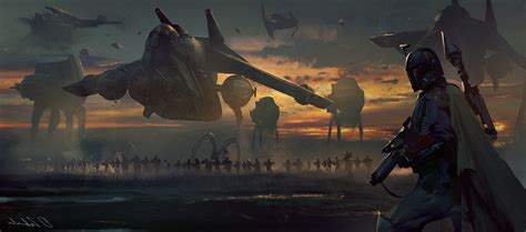 Star Wars, Artwork, Fantasy Art, Boba Fett Wallpapers HD / Desktop and Mobile Backgrounds