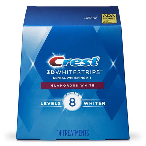 Buy Crest 3D Whitestrips, Glamorous White, Teeth Whitening Strip Kit ...