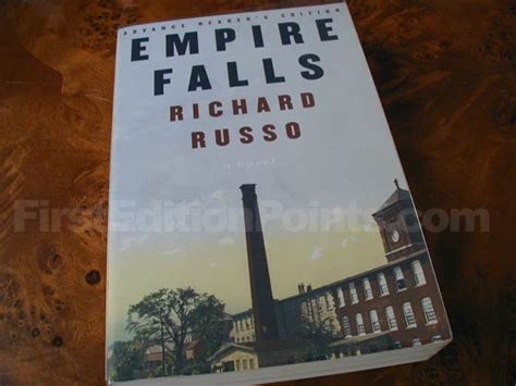 First Edition Points to identify Empire Falls by Richard Russo