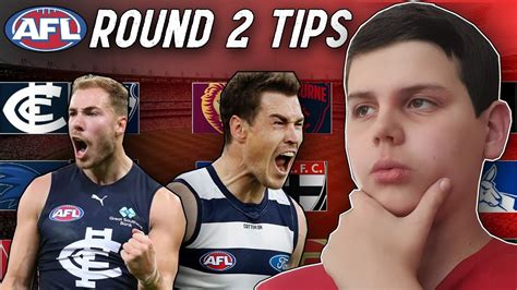 AFL Round 2 Tips 2023 - YouTube