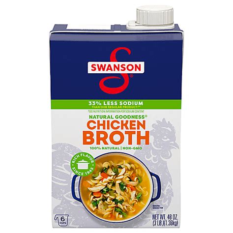 Swanson Chicken Broth 48 oz | Buehler's