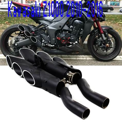 Z1000 Motorcycle Full System TOCE Exhaust Pipe Whole Set Muffler Link ...