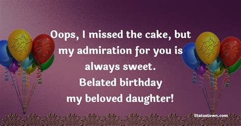 Oops, I missed the cake, but my admiration for you is always sweet ...