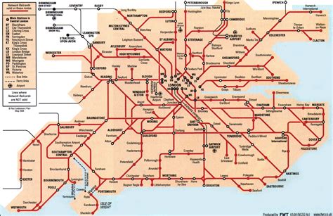 Train Map South East England - CYNDIIMENNA