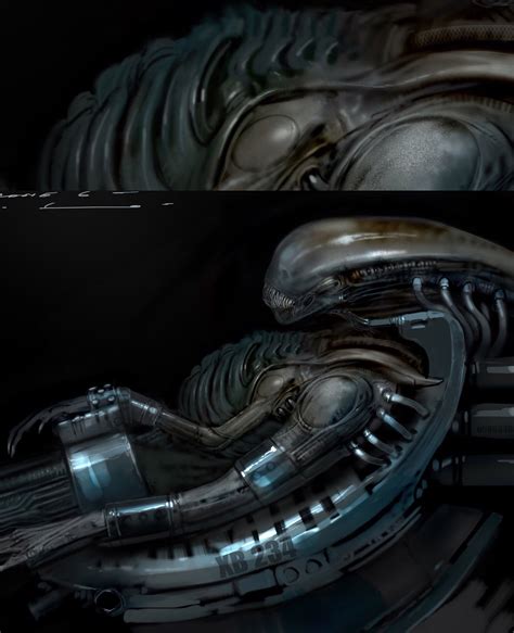Artist Shares Wild Concept Art for Mysterious Unmade 'Alien' Film - Bloody Disgusting