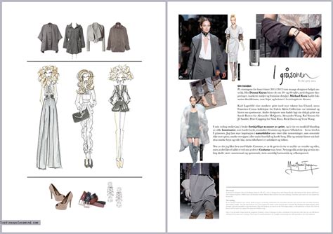 Gallery For > Fashion Magazine Layout Inspiration