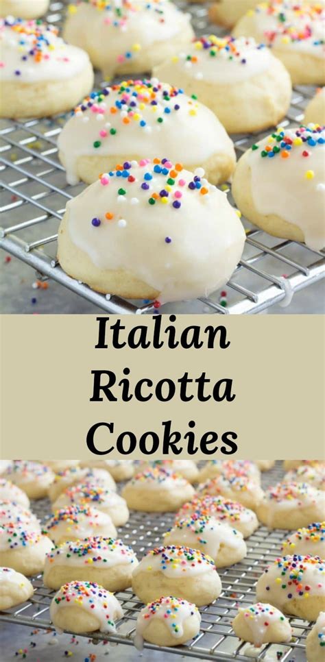 Italian Ricotta Cookies - Pear Tree Kitchen