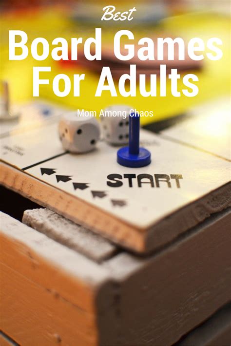 Best Board Games for Adults - Mom Among Chaos