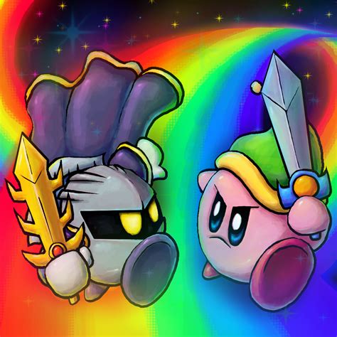 Kirby Vs Meta Knight by HogoBrogh on Newgrounds