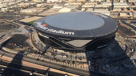 Timelapse video of Allegiant Stadium construction released | KSNV