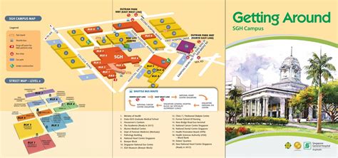 Map of Street Level and SGH Campus - Singapore General Hospital