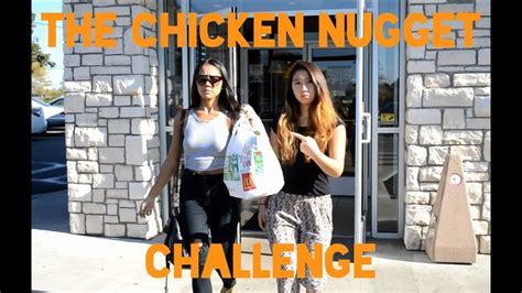 THE CHICKEN NUGGET CHALLENGE - YouTube