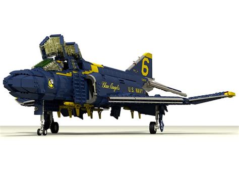 US Navy Blue Angels F-4J Phantom II (1969-1974) - Special LEGO Themes ...