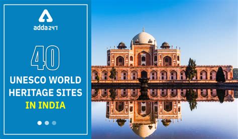 UNESCO World Heritage Sites in India 2022 Details of UNESCO