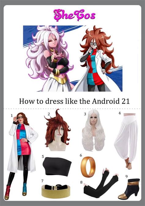 Your Full Guide Of Android 21 Cosplay | SheCos Blog