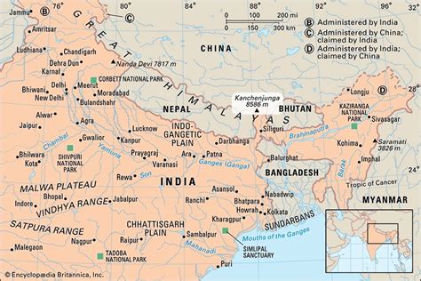 Kanchenjunga National Park Map