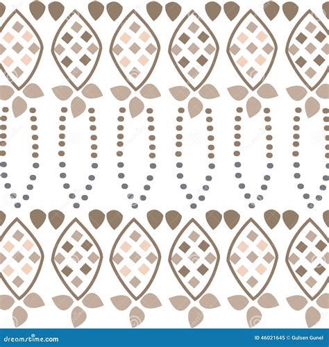 Seamless Brown Fabric Pattern Wallpaper Stock Vector - Illustration of ...