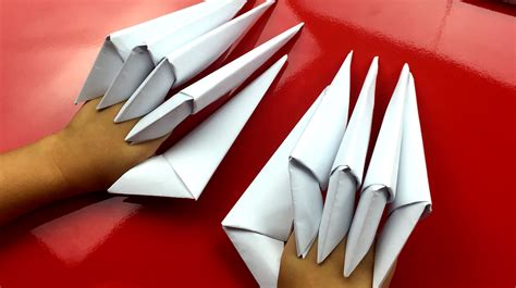 How To Fold Paper Claws - Art For Kids Hub