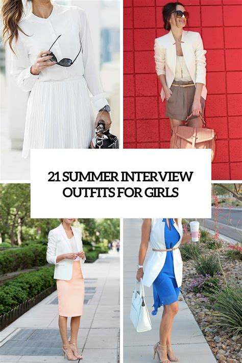 21 Summer Interview Outfits For Girls To Make An Impression - Styleoholic