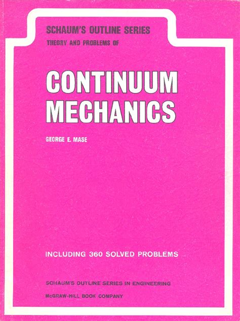 Continuum Mechanics | PDF