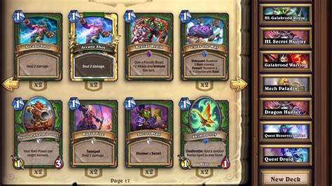 Hearthstone Insane Deck Lists: My Top 5 Decks (April 2020 Before Ashes of Outlands) - YouTube