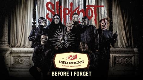 Slipknot - "Before I Forget" Live at Red Rocks (Fan Footage) - YouTube