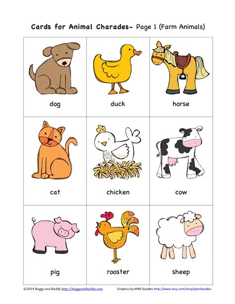 animal charades 1.pdf English Games For Kids, Learning English For Kids, Kids English, English ...